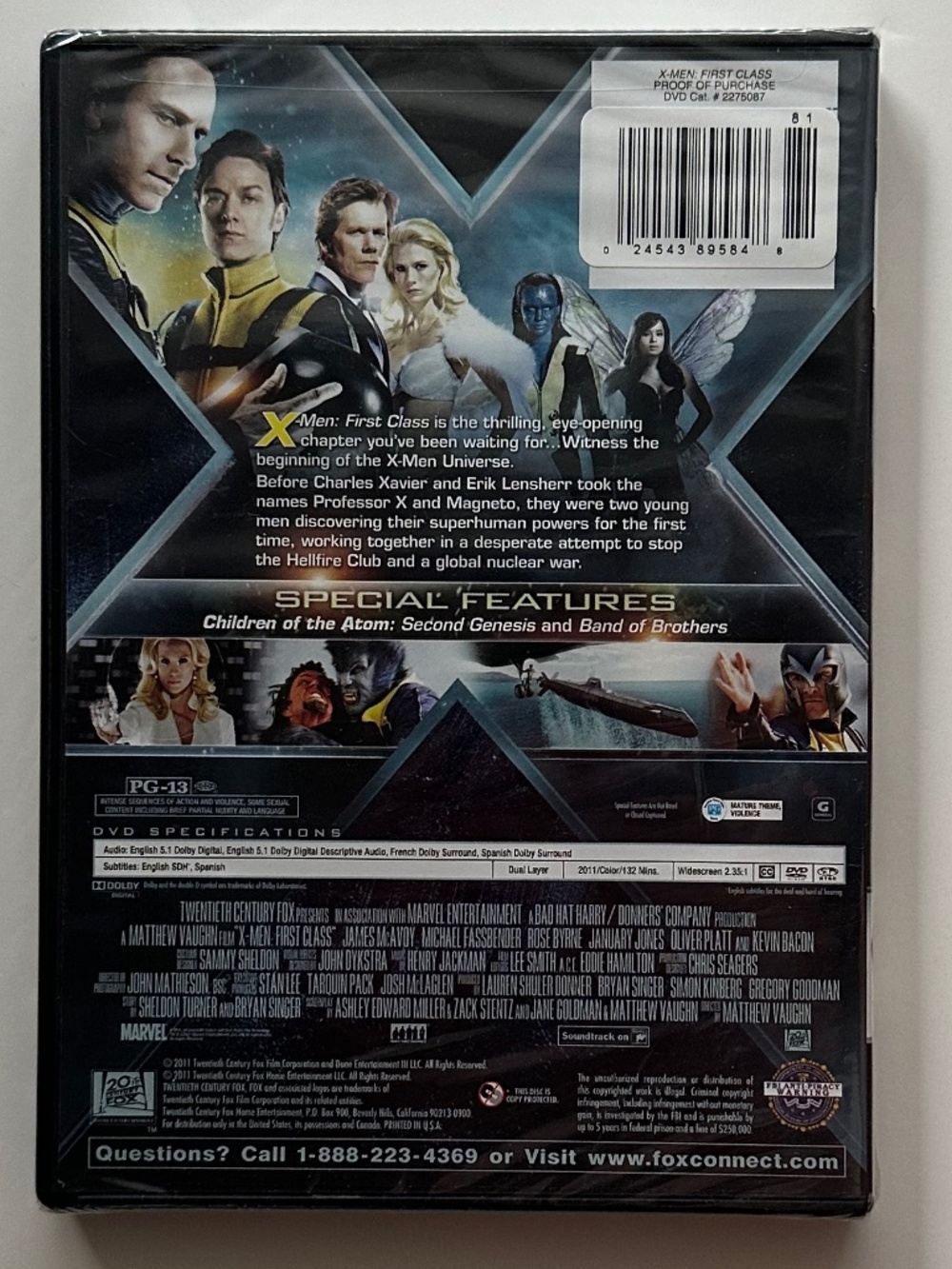 X-Men First Class DVD - Picture 2 of 4